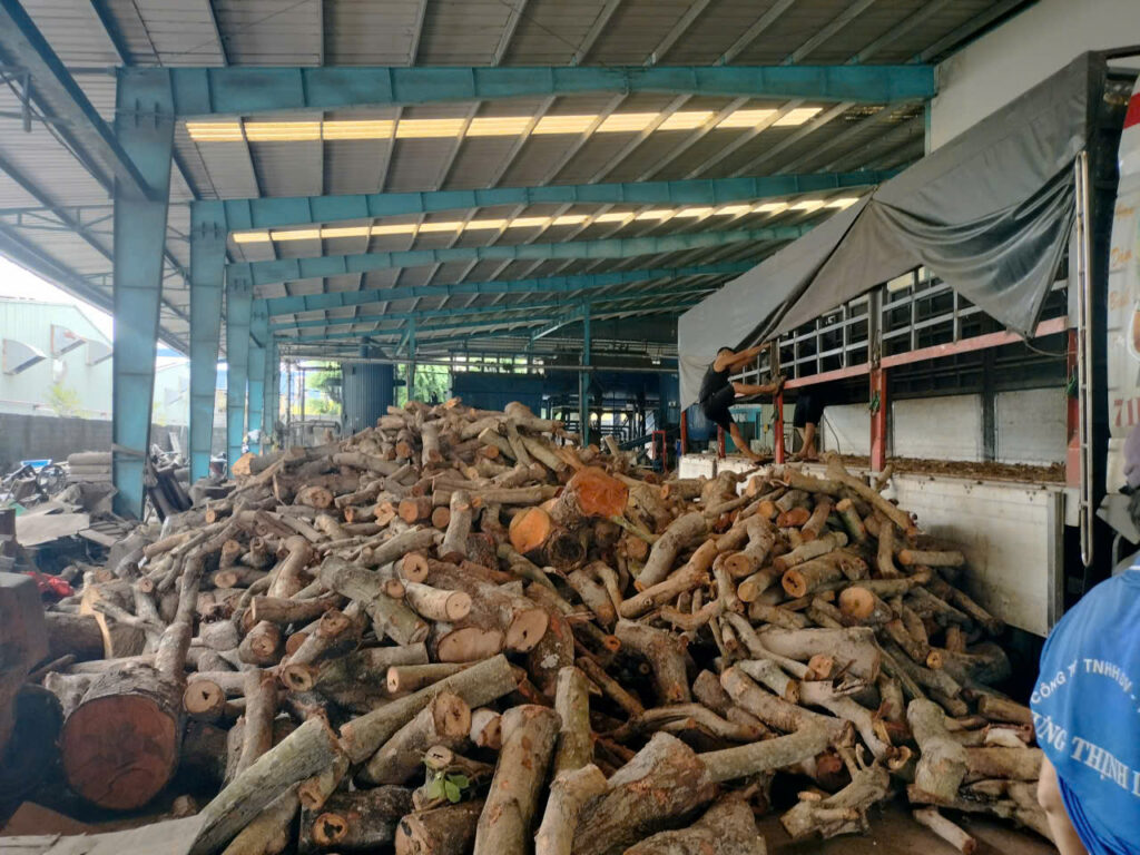 Củi điều công nghiệp giá cạnh tranh tại Thiên Nhân Phát